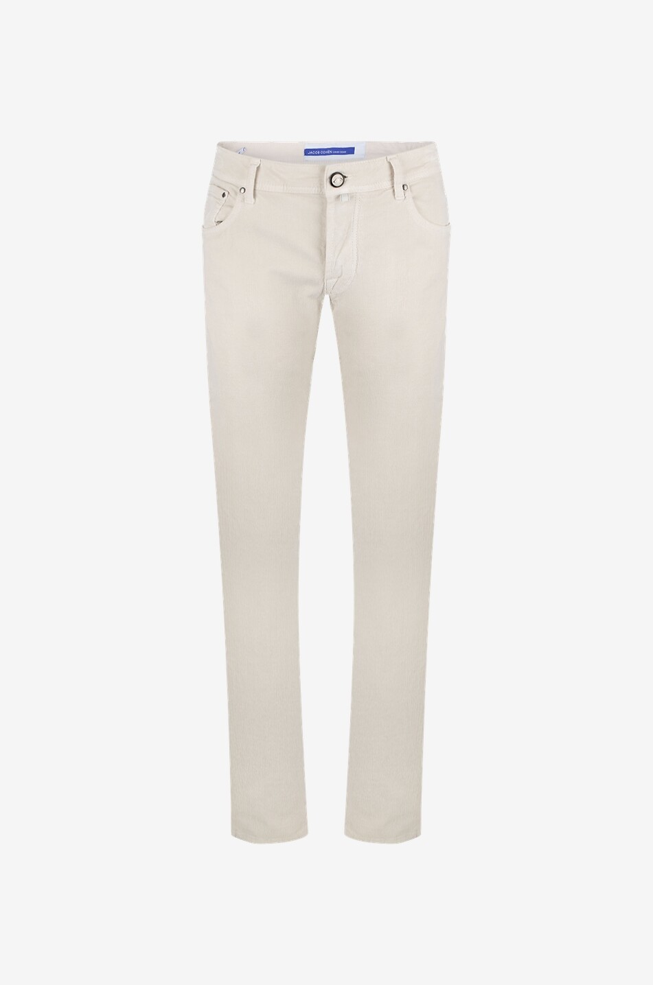 JACOB COHEN Nick Slim corduroy slim-fit jeans Men EGGSHELL 1