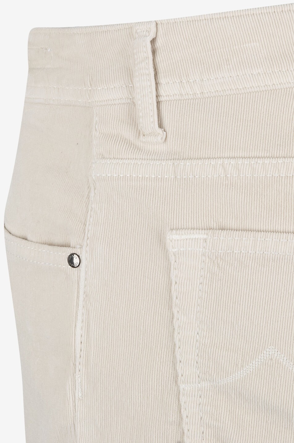 JACOB COHEN Nick Slim corduroy slim-fit jeans Men EGGSHELL 3