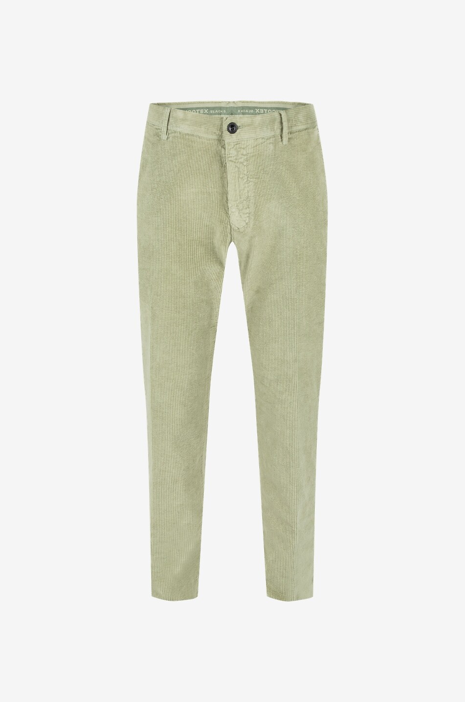 Slacks corduroy slim-fit trousers