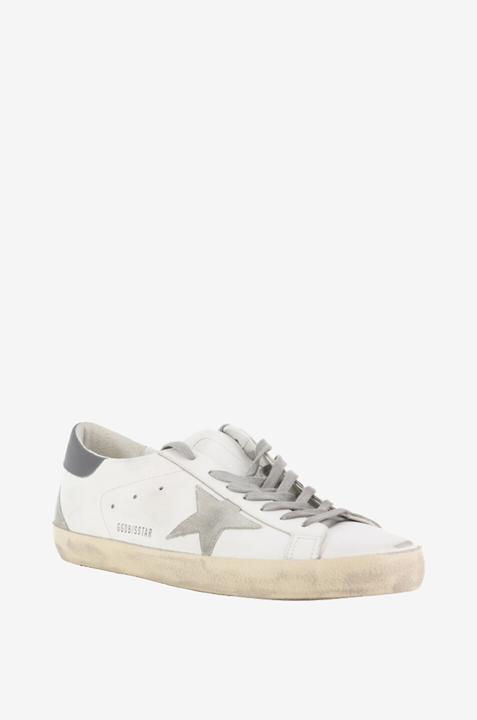 Baskets basses blanches et grises Super-Star