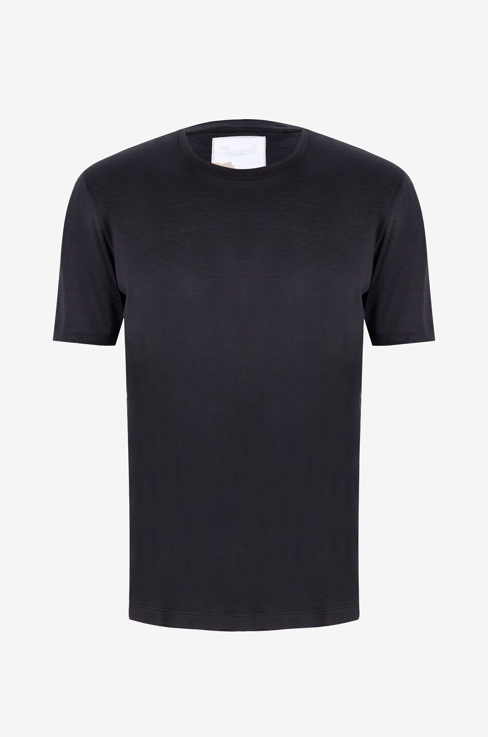 T-shirt à manches courtes en soie et coton James