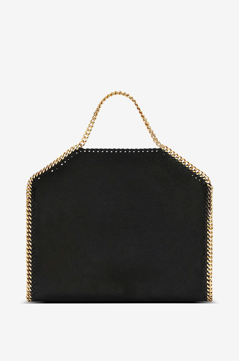 STELLA McCARTNEY Falabella Shaggy Deer faux suede handbag Women BLACK 3