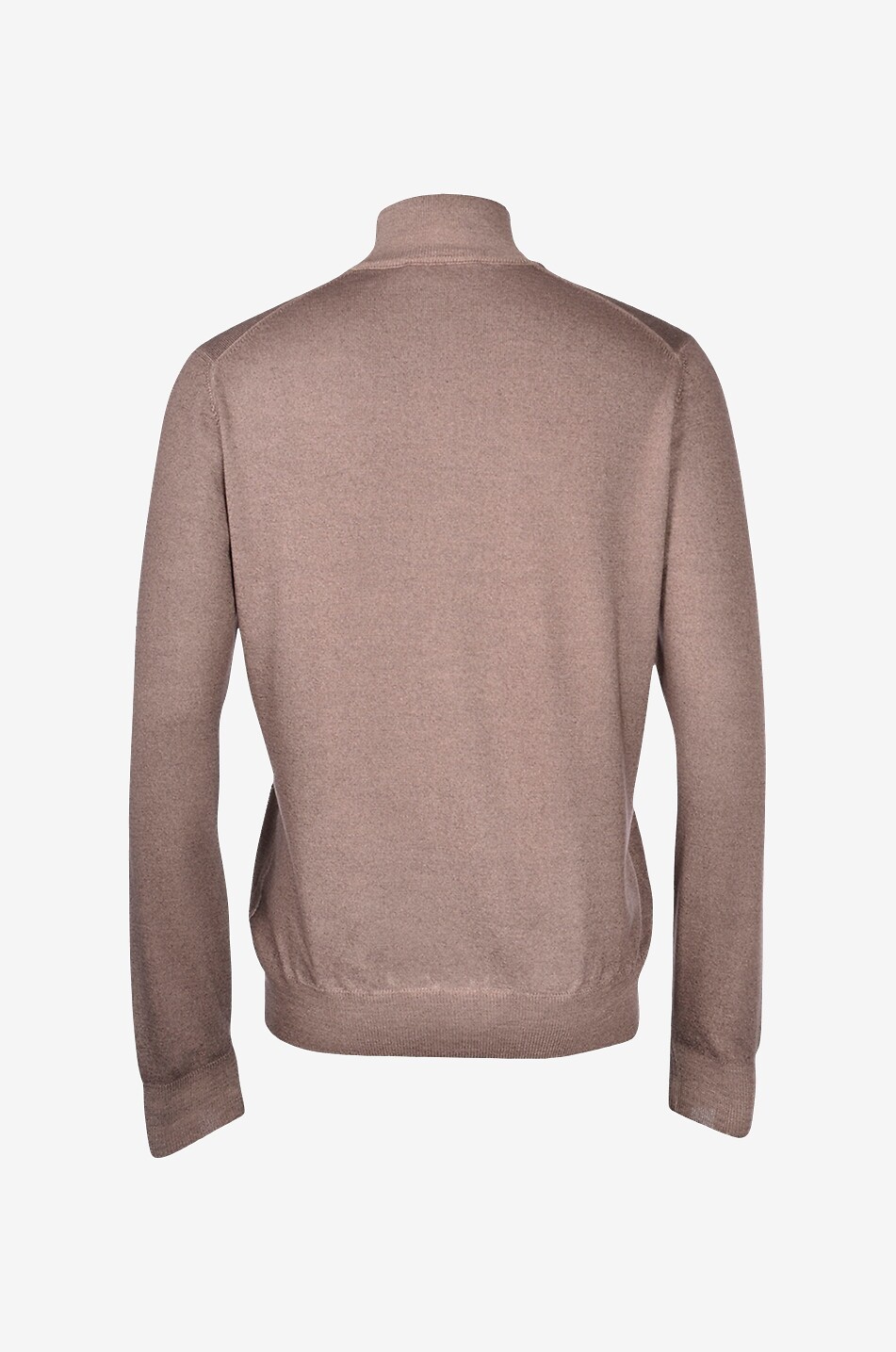 GRAN SASSO Feiner Cardigan mit Reissverschluss und Stehkragen Herren BRAUN 2