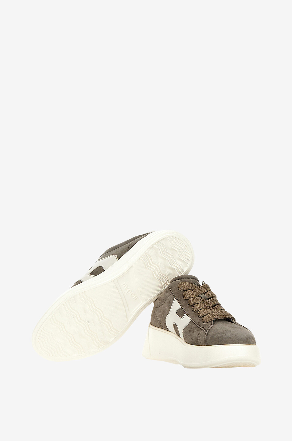 Wildleder-Keilsneakers Hogan Rebel
