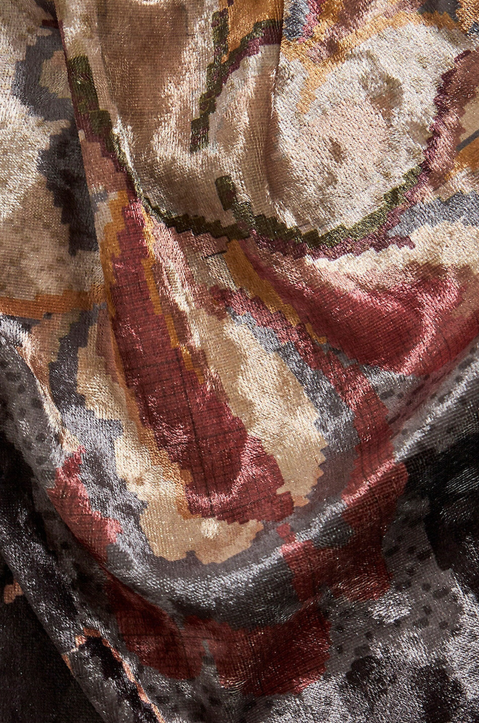 ETRO Pantalon bootcut ajusté en chenille fleurie Femme MULTICOLORE 5