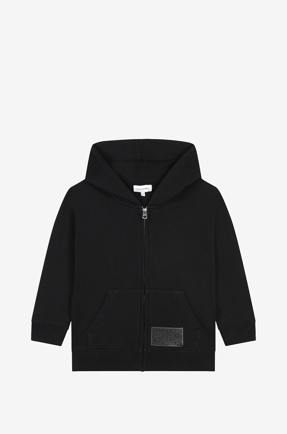 Sweat-shirt zippé à capuche garçon Monogramme Patch