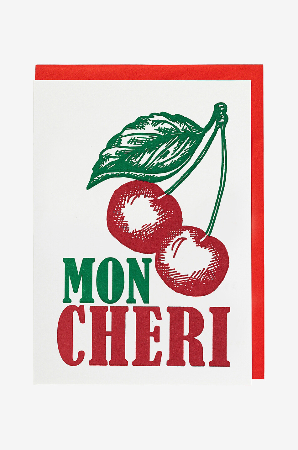 ARCHIVIST Mon Cheri paper greeting card Home MULTI COLOURED 1