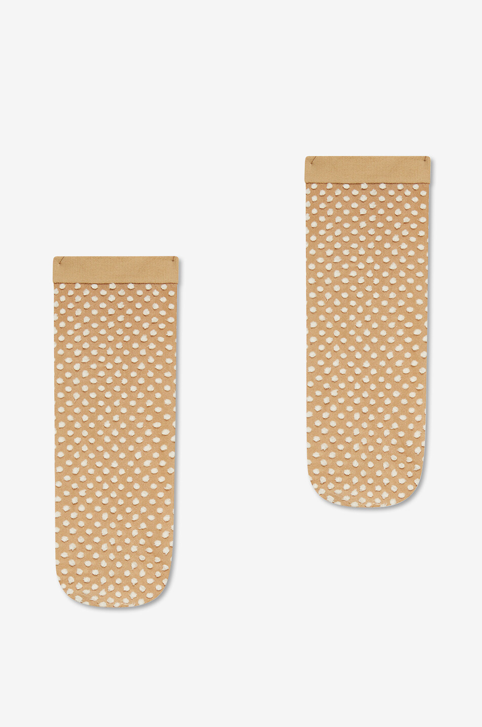 Satin Touch polka dot socks