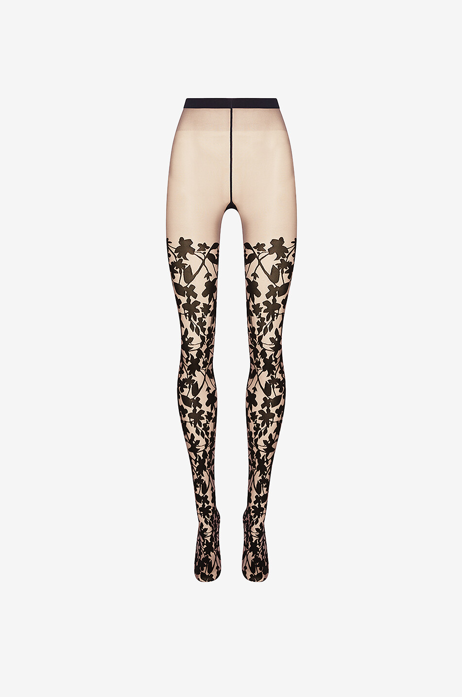 Collant fleuri Graphic Flower