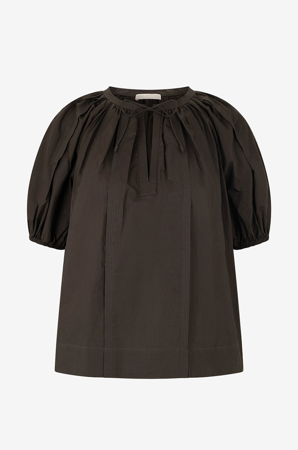 Kurzarm-Bluse aus Baumwolle Loli