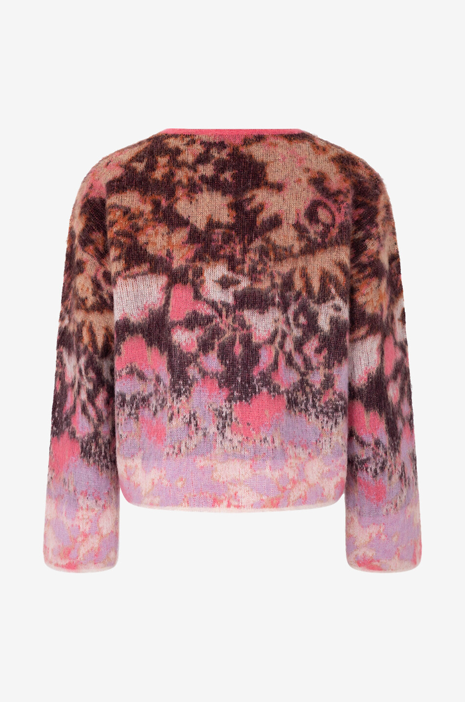 FORTE FORTE Pullover aus Alpakawolle Bloom Mist Damen ROSA 2