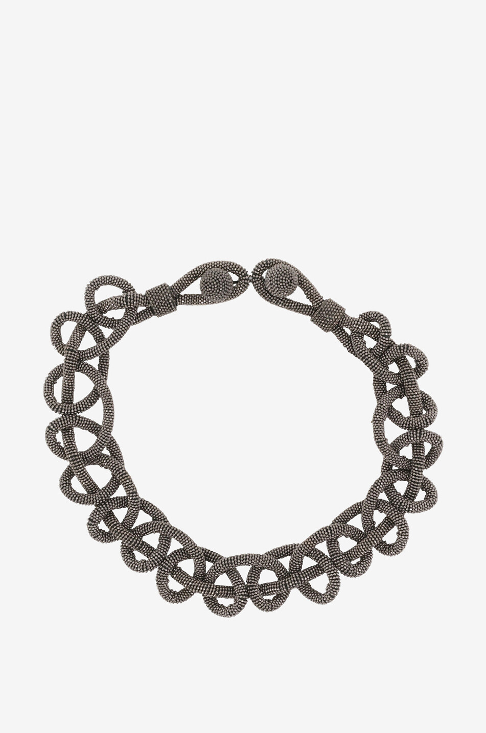 Collier tressé en Fil Diamante