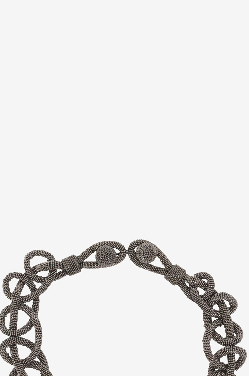 Collier tressé en Fil Diamante