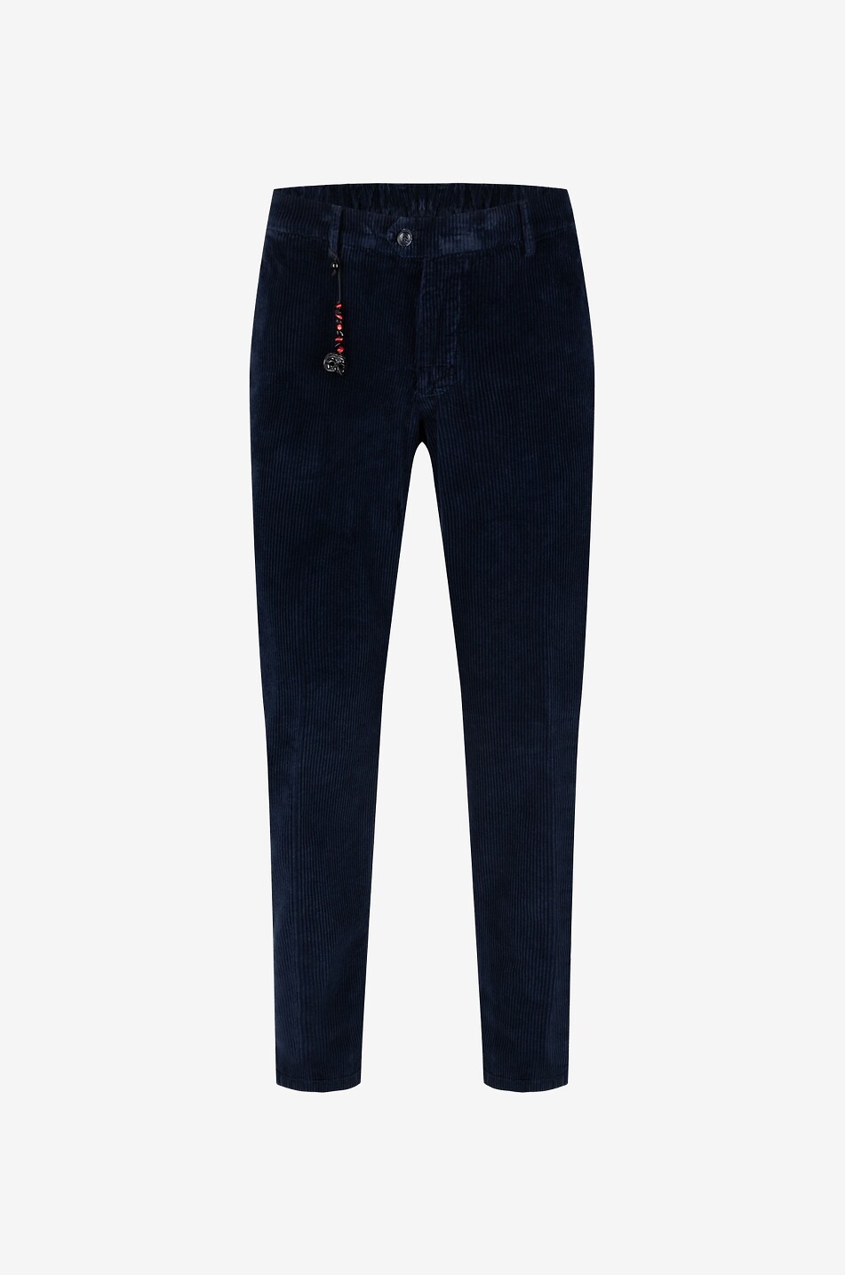 Pantalon slim en velours côtelé Evo Zip