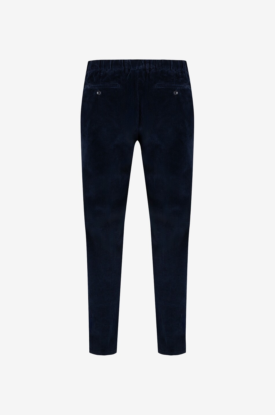 MARCO PESCAROLO Pantalon slim en velours côtelé Evo Zip Homme BLEU FONCE 2