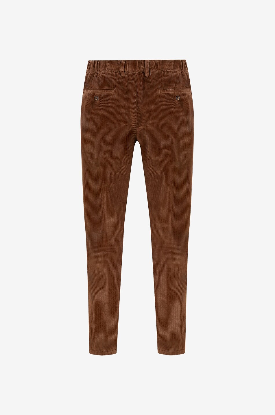 MARCO PESCAROLO Evo Zip corduroy slim fit trousers Men COGNAC 2