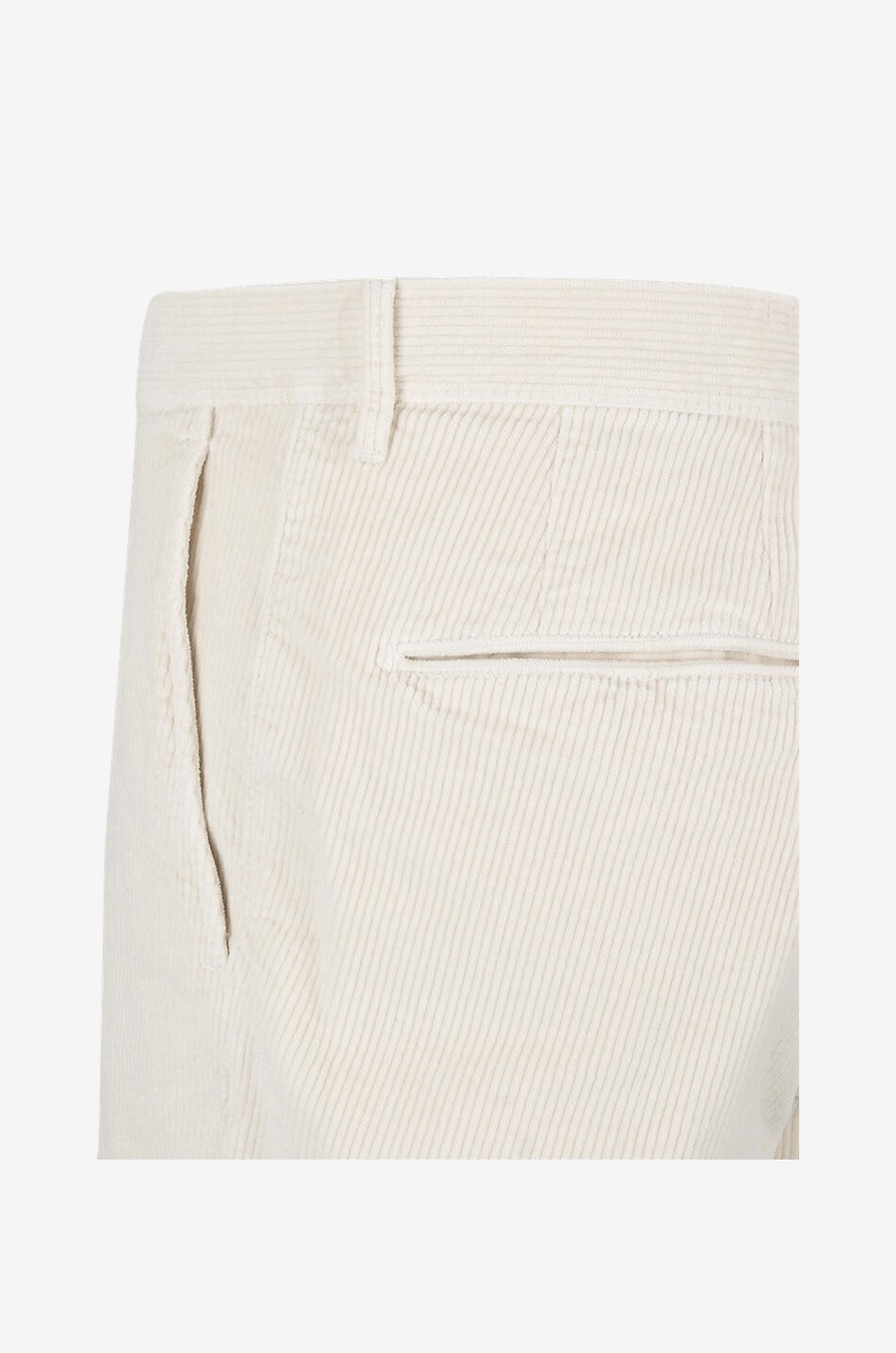 INCOTEX Slim-Fit-Hose aus Cordsamt Slacks Herren CREMEFARBEN 3