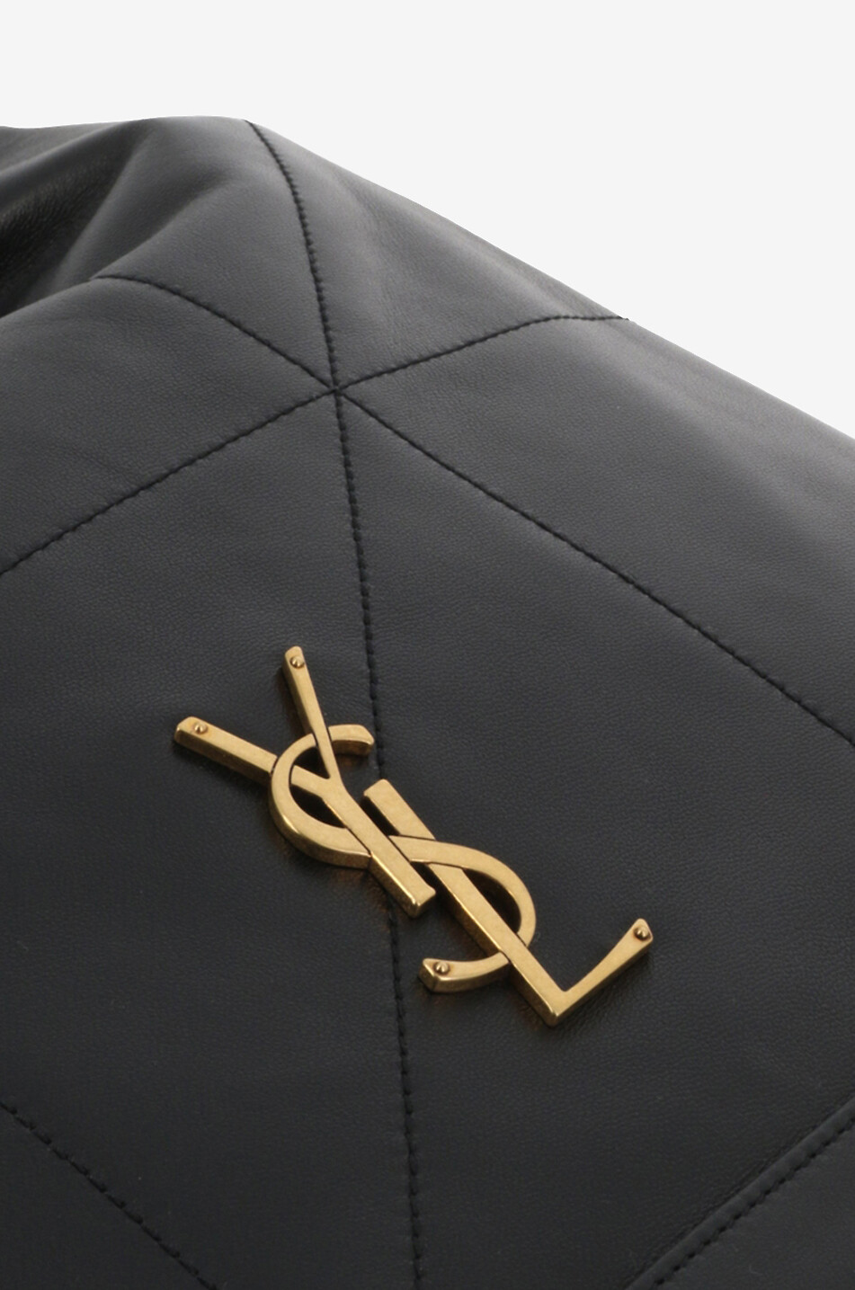 SAINT LAURENT PARIS Schultertasche aus gestepptem Nappaleder Jamie 4.3 Pochon Damen SCHWARZ 4