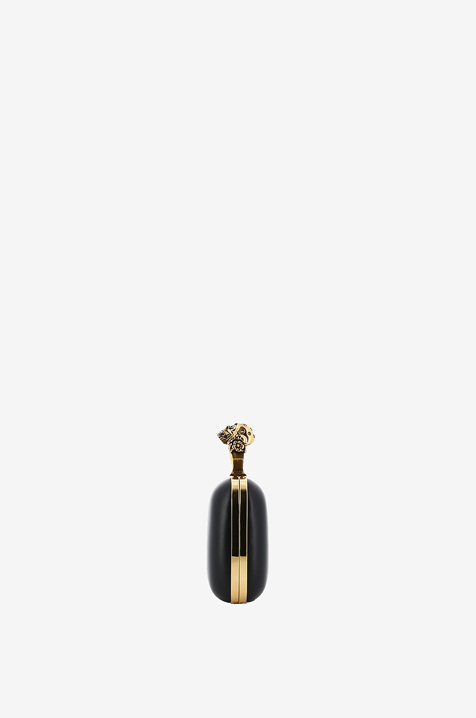 ALEXANDER McQUEEN Glattleder-Clutch Knuckle Damen SCHWARZ 4
