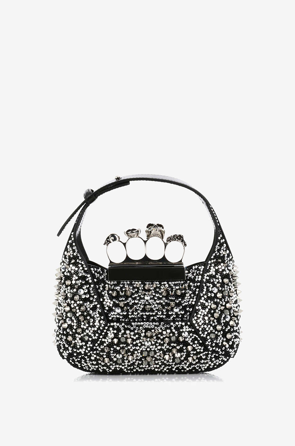 Kristall- und Nietenbedeckte Handtasche The Jewelled Hobo