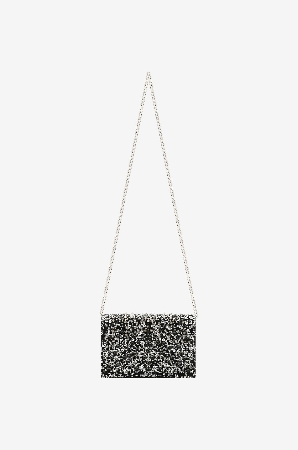 ALEXANDER McQUEEN Skull Small crystal and stud covered shoulder bag Women BLACK 5