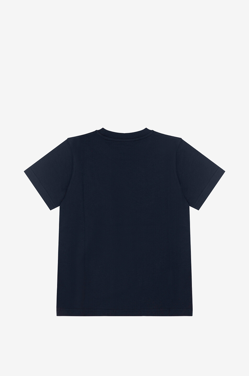 MONCLER Jungen-Kurzarm-T-Shirt mit Logopatch Junge DUNKELBLAU 2