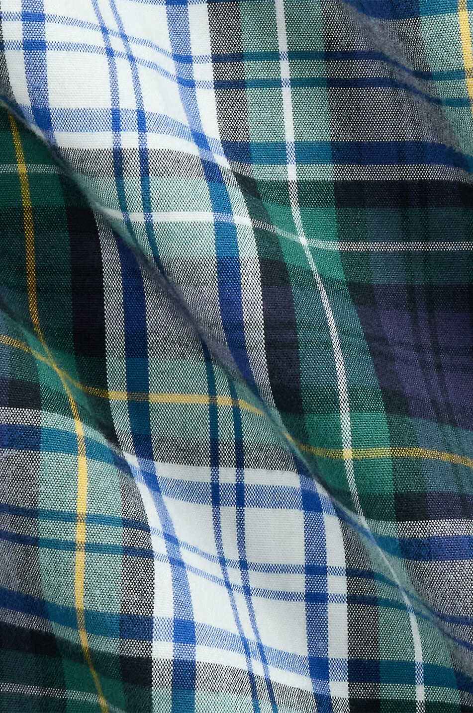 POLO RALPH LAUREN Kariertes Hemd Custom Fit Plaid Herren GRÜN 5