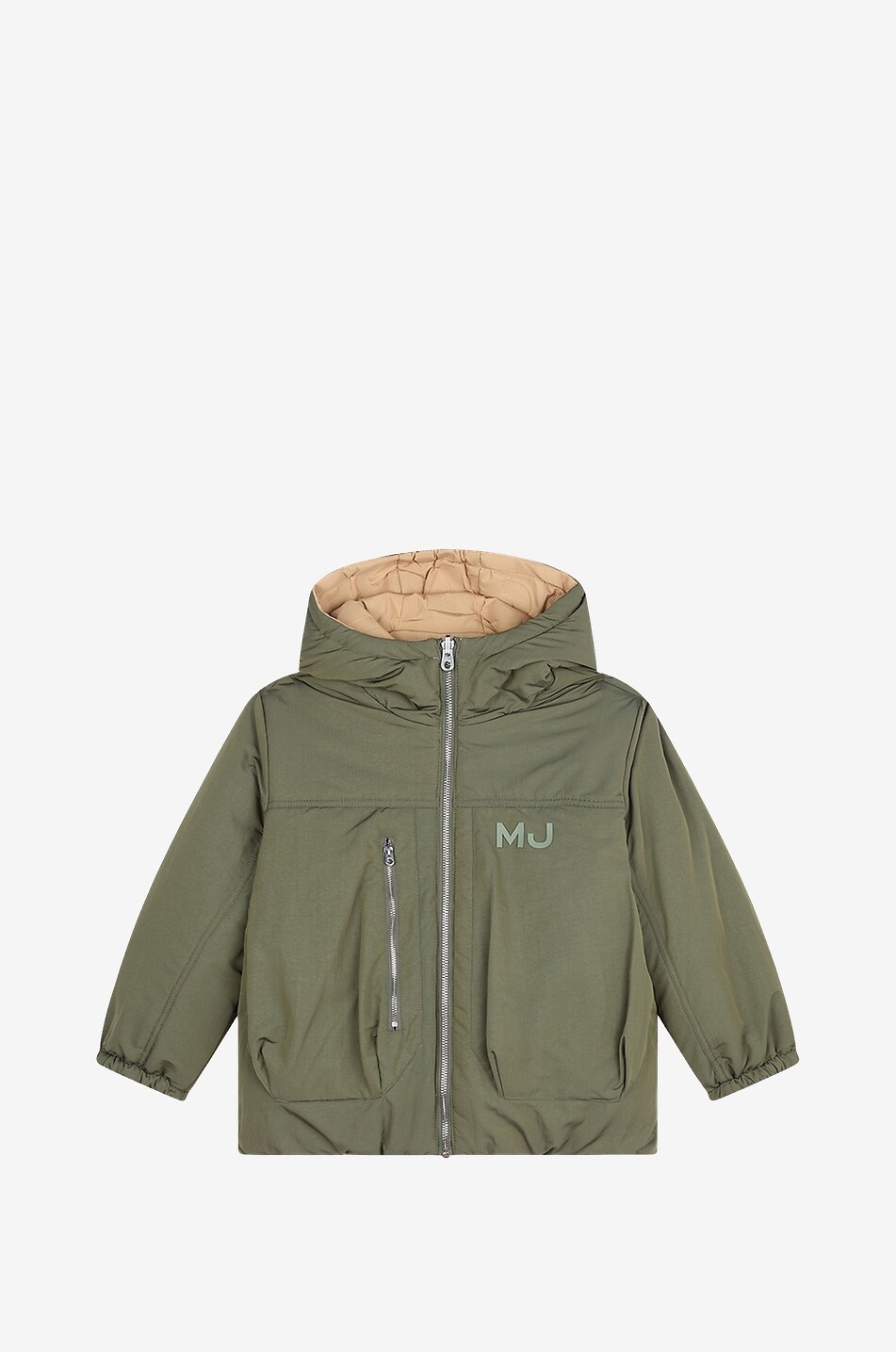 Doudoune à capuche réversible garçon MJ