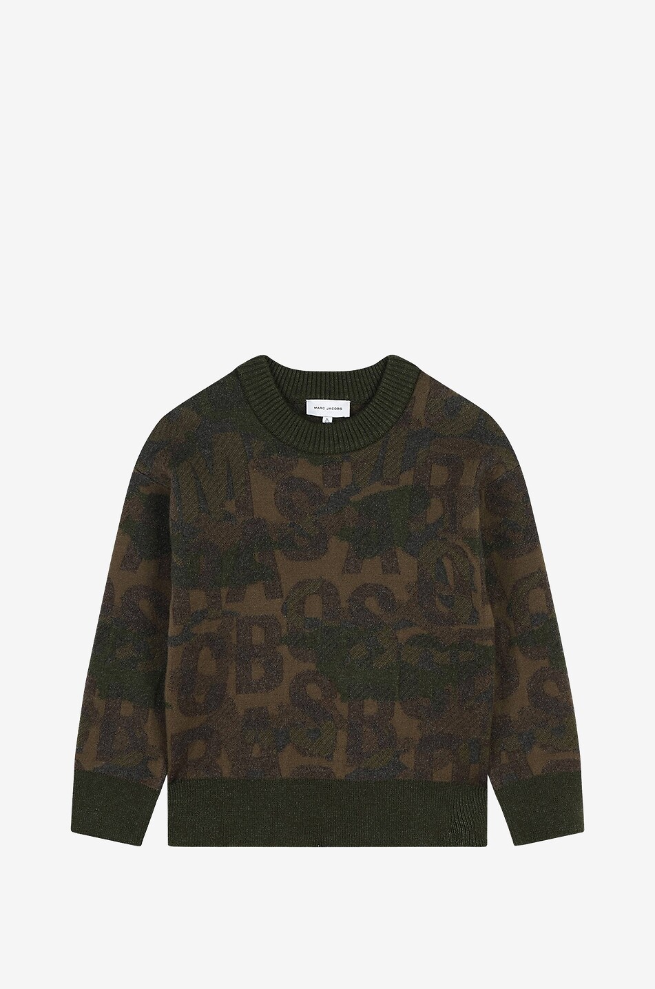 Pull jacquard garçon Monogram Camouflage