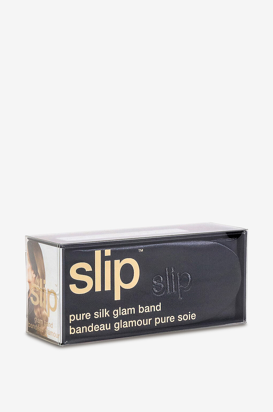 SLIP Glam Band silk headband Unisex Colourless 2