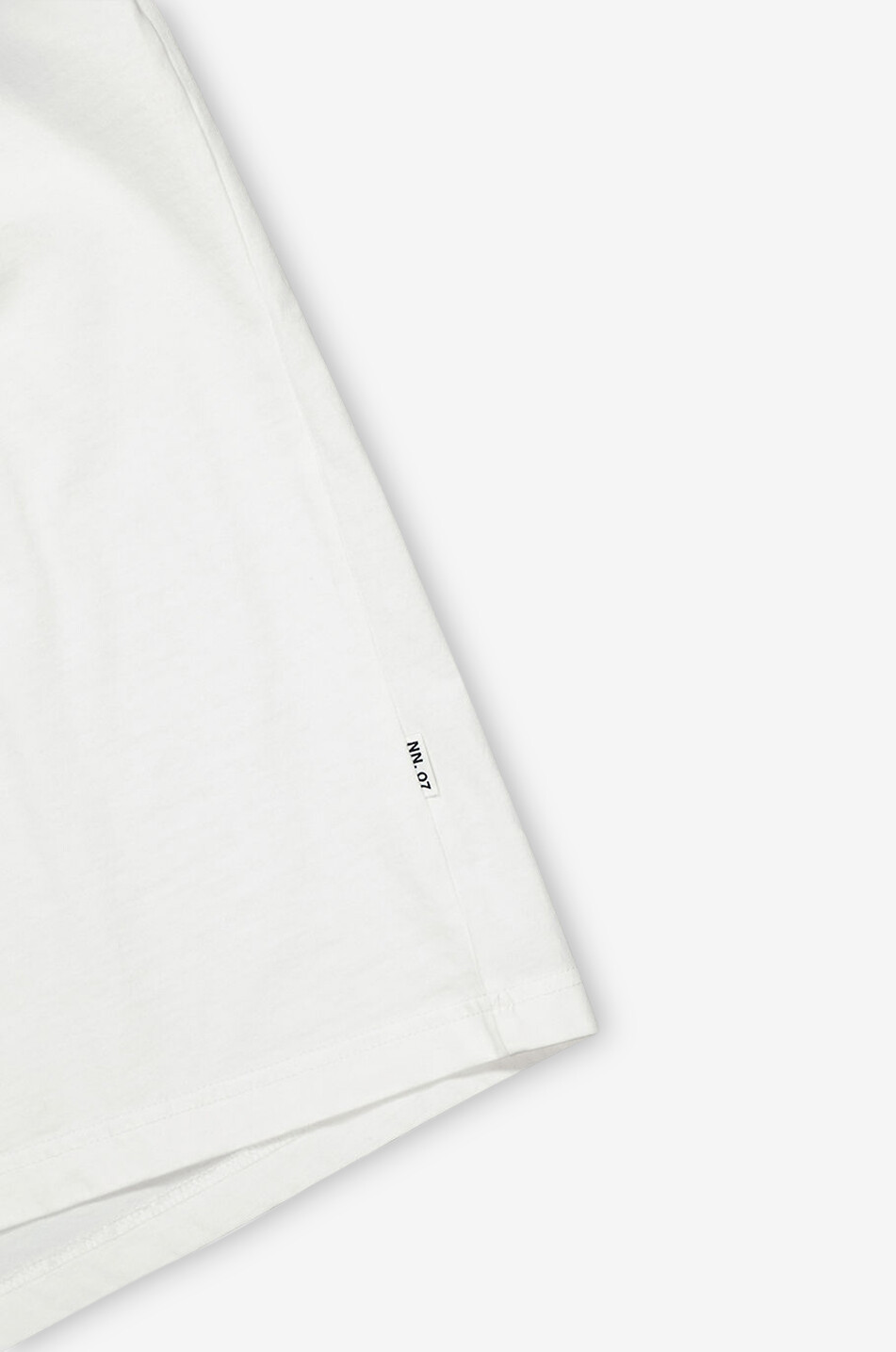 NN07 T-shirt en coton pima Adam Homme BLANC 3