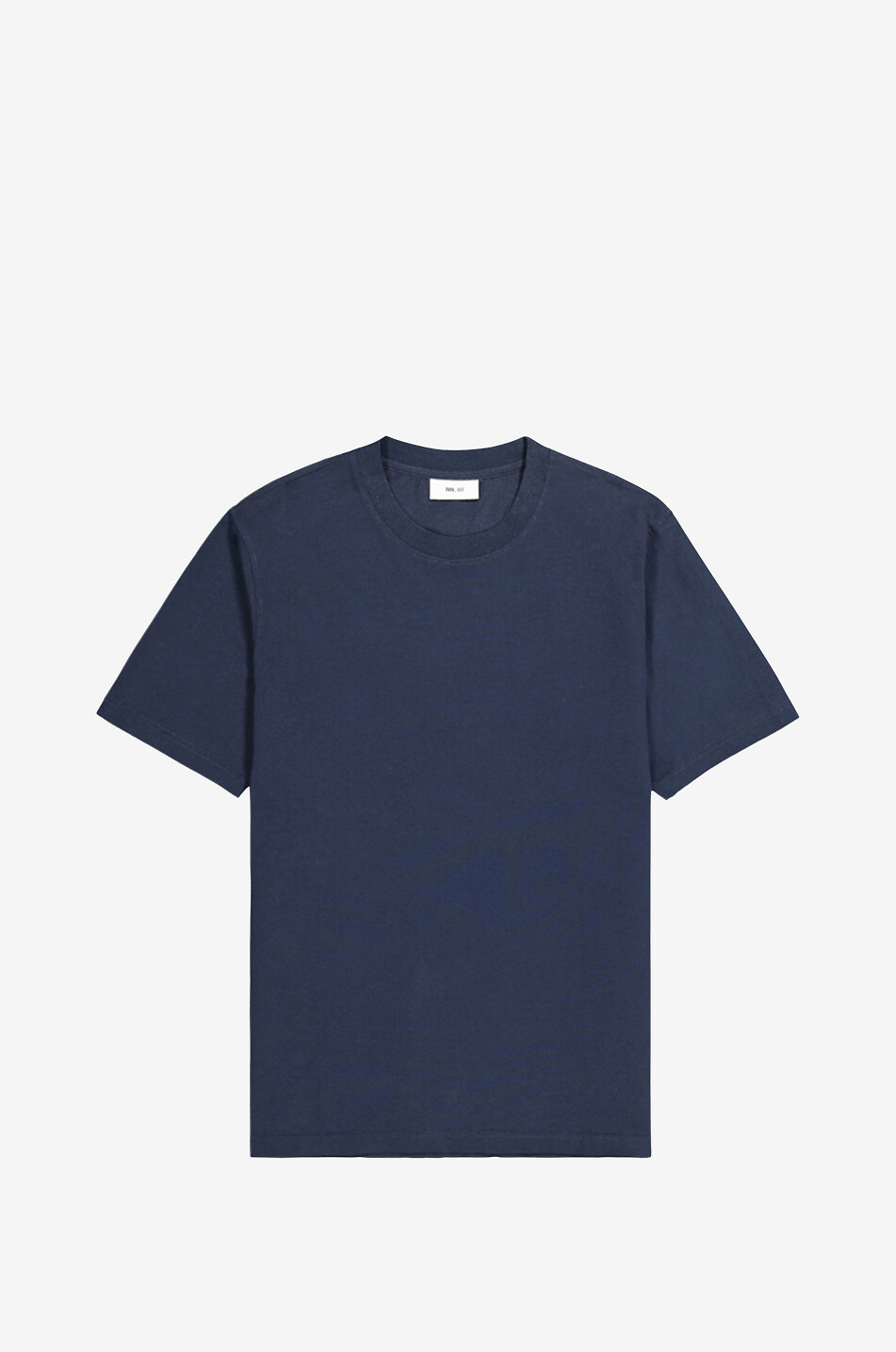 NN07 T-shirt en coton pima Adam Homme BLEU FONCE 1
