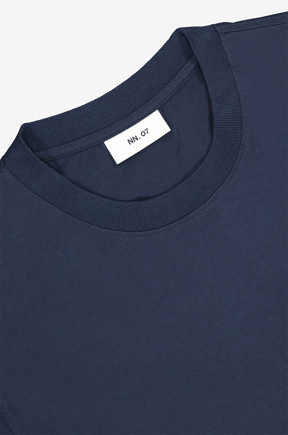 NN07 T-shirt en coton pima Adam Homme BLEU FONCE 5