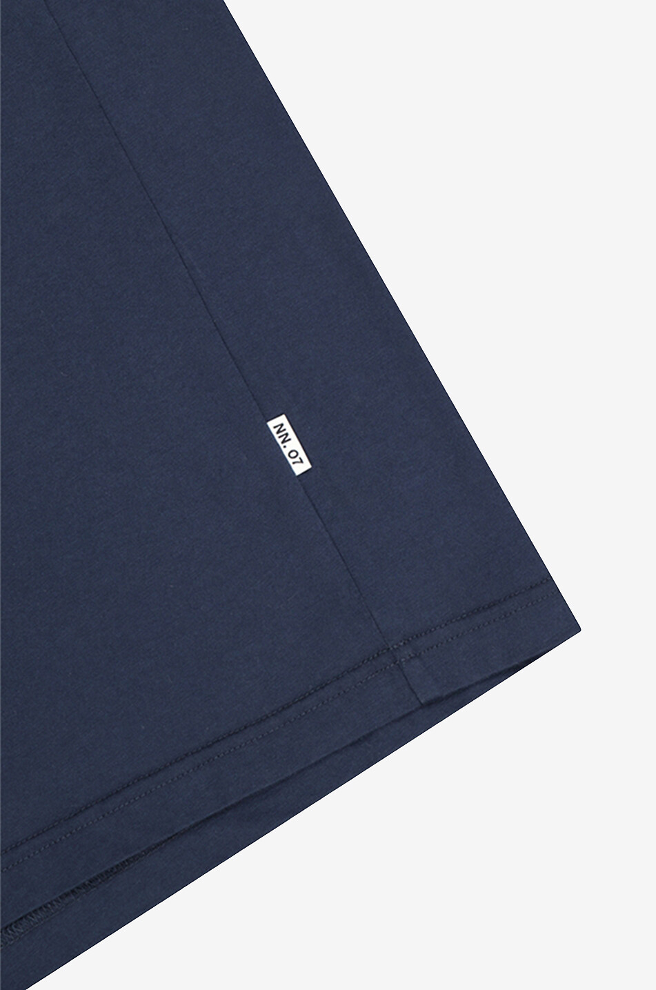 NN07 T-shirt en coton pima Adam Homme BLEU FONCE 6