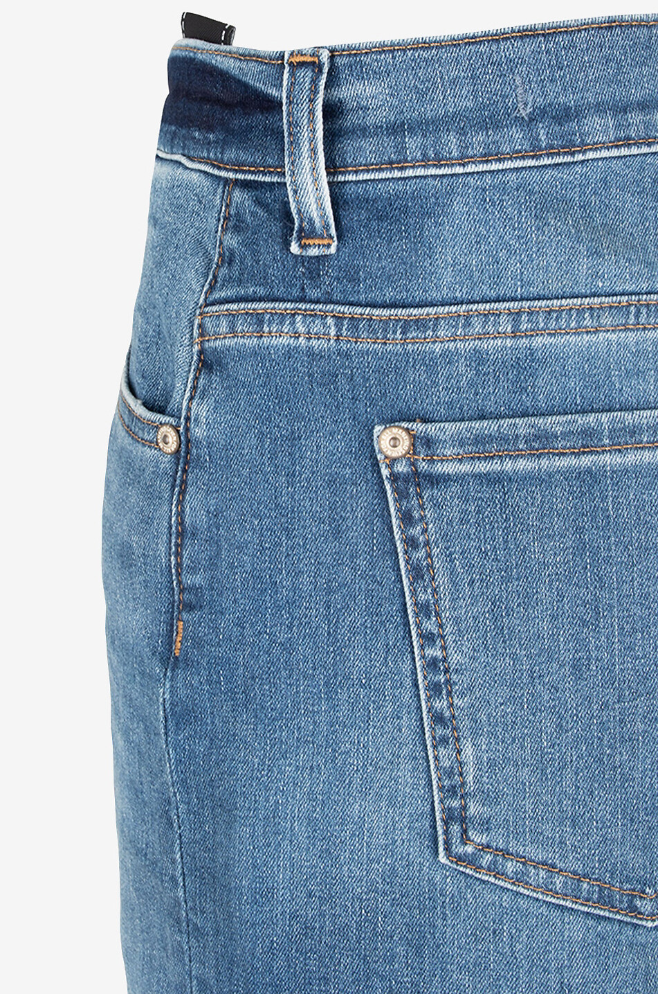 7 FOR ALL MANKIND The Modern Straight cotton straight-leg jeans Women BLUE 3