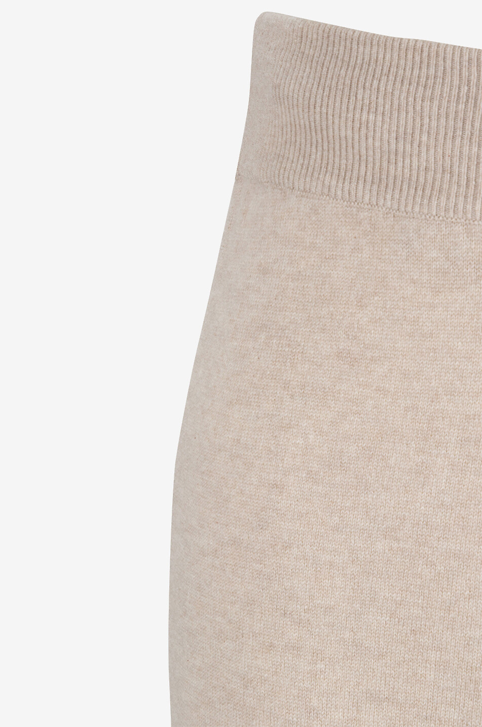 LISA YANG Pantalon large en maille de cachemire Marlo Femme BEIGE 3