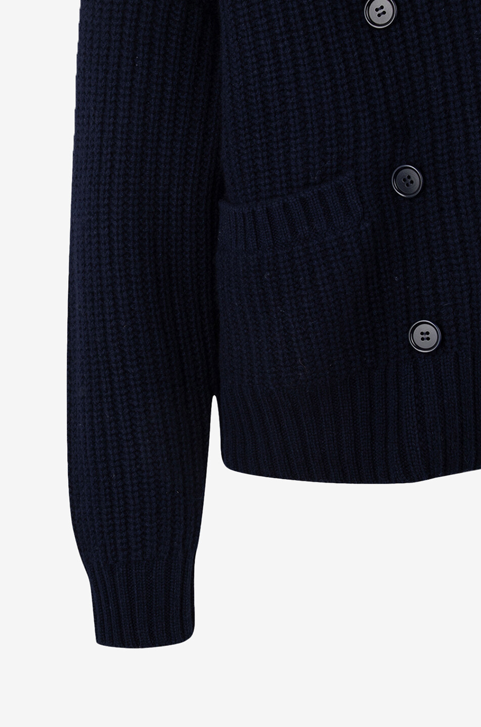Annalike double-breasted cashmere cardigan