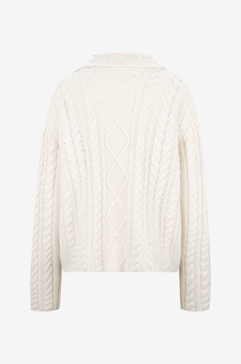 Kristin cable-knit cashmere cardigan