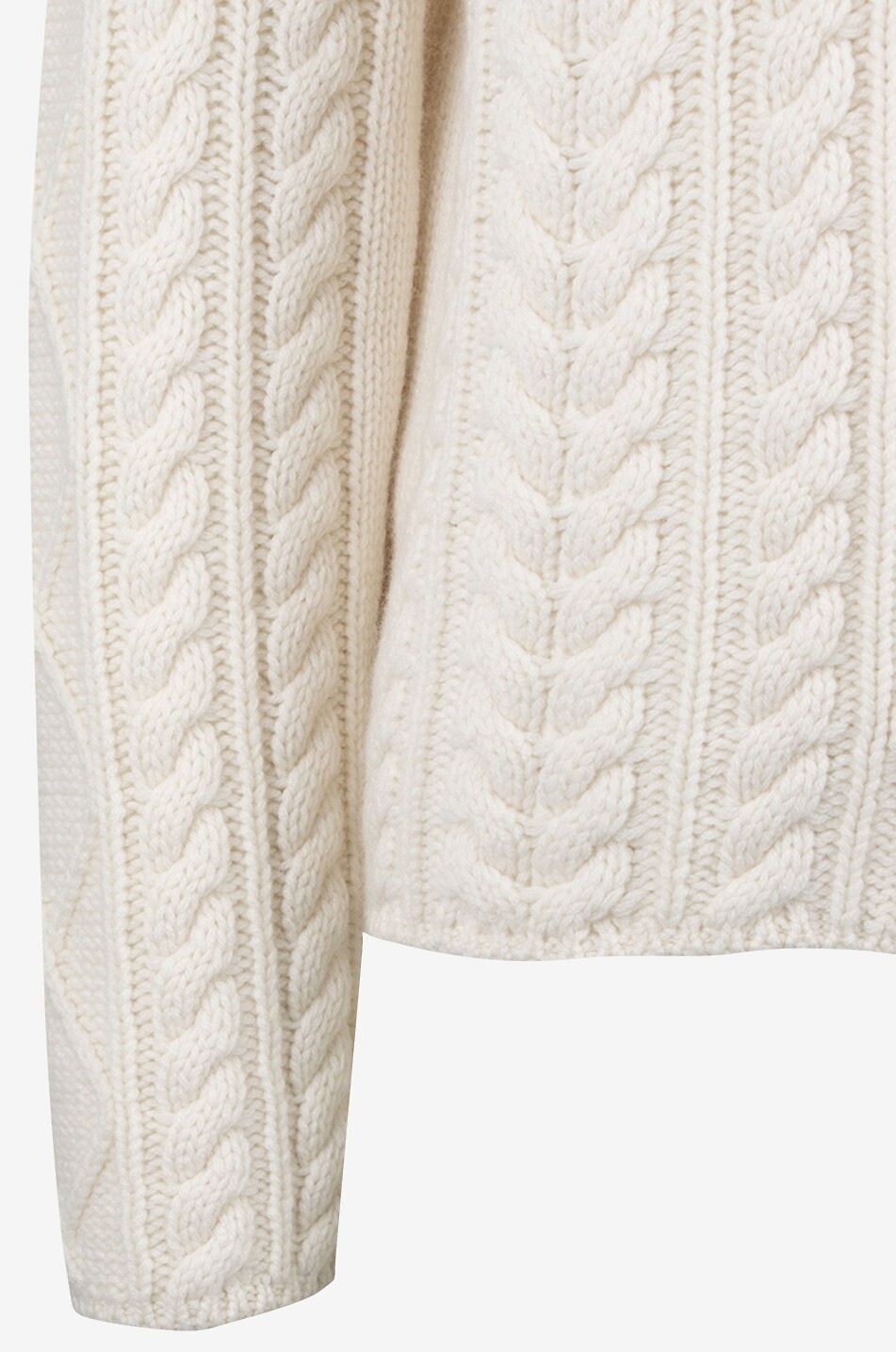Cardigan torsadé en cachemire Kristin