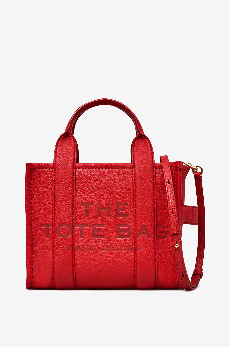 Small red tote bag on sale