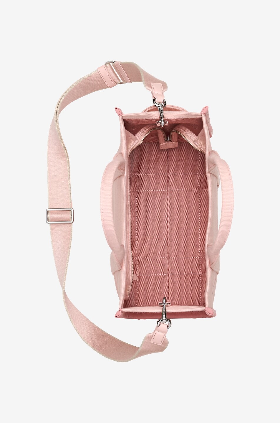 MARC JACOBS Grosser Shopper The Medium Traveller Jacquard Damen HELLROSA 6