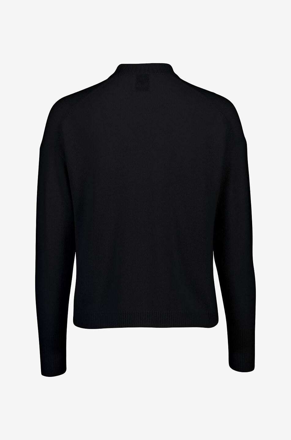 Button-down cashmere V-neck cardigan