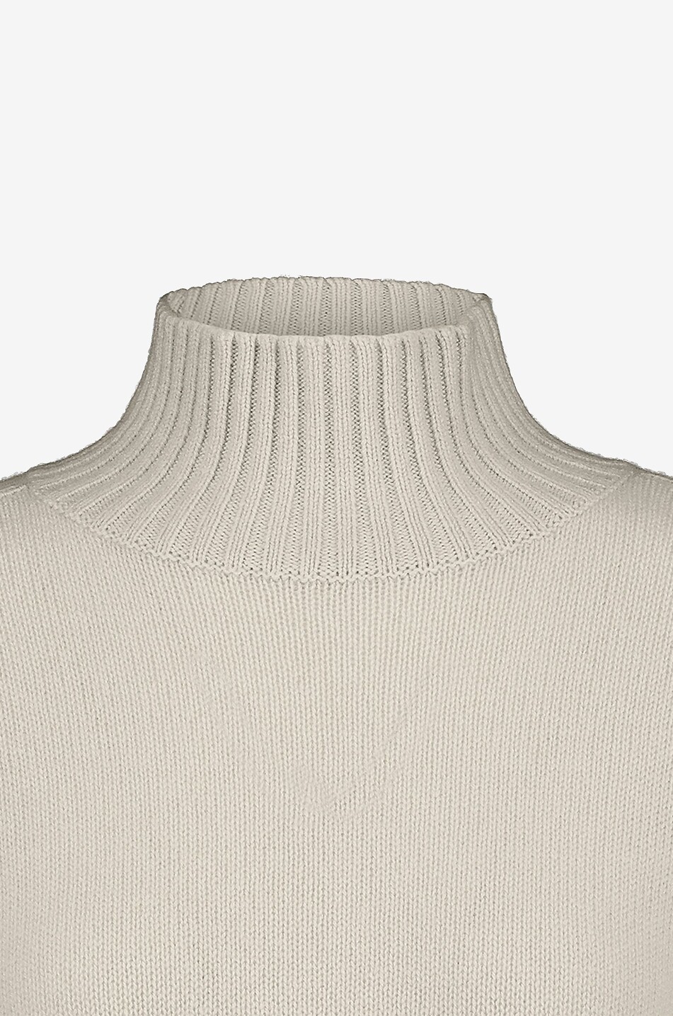Pullover mit Trichterkragen aus Kaschmir