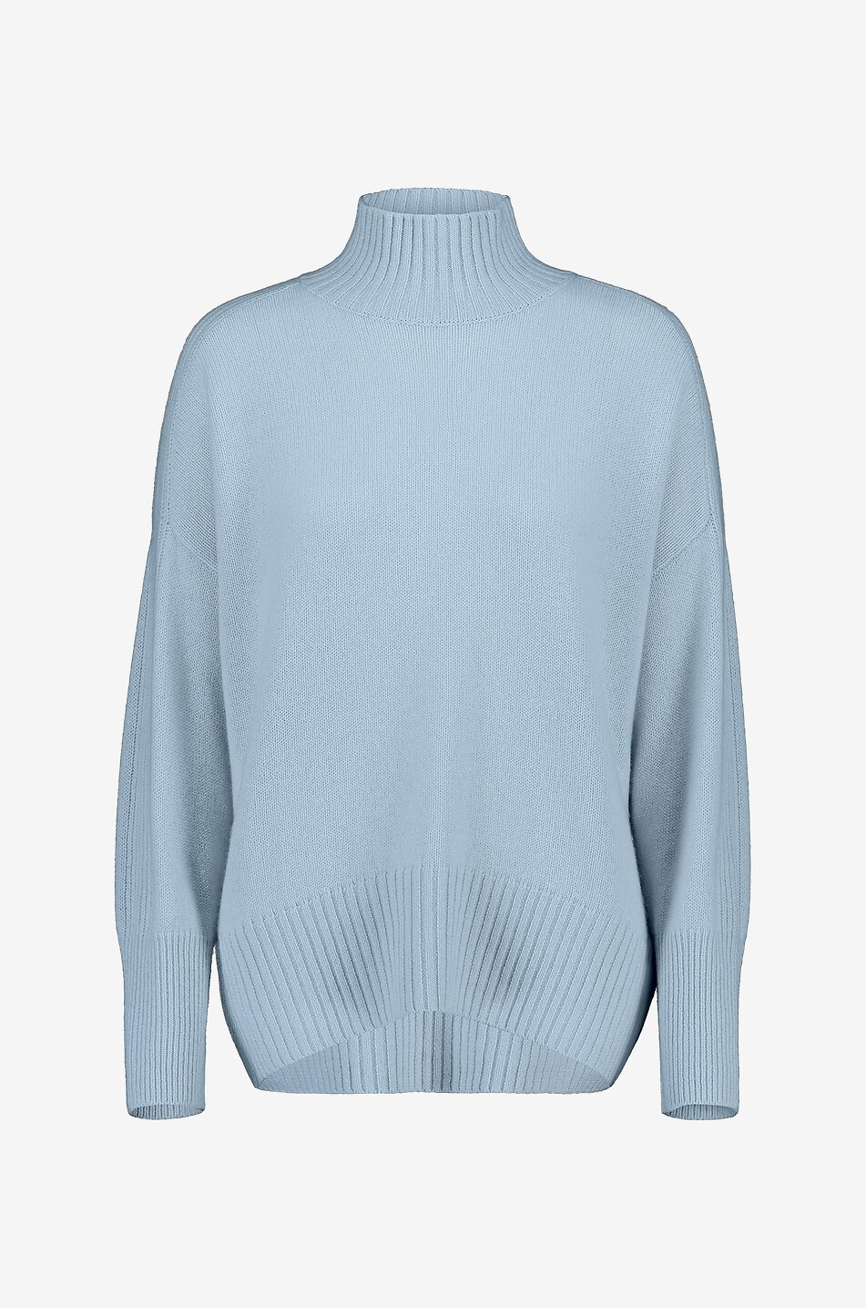 Pull à col entonnoir en cachemire