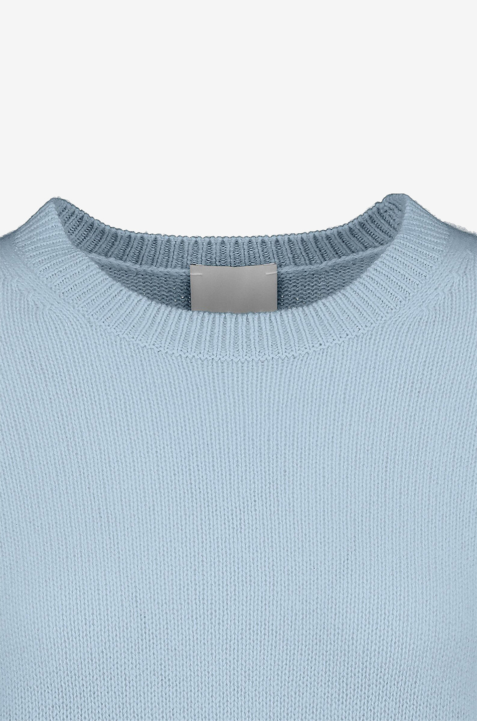 ALLUDE Pullover mit Rundhalsausschnitt aus Kaschmir Damen HELLBLAU 3