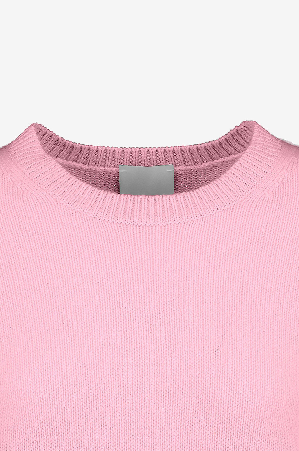 ALLUDE Pull à col rond en cachemire Femme ROSE CLAIR 3