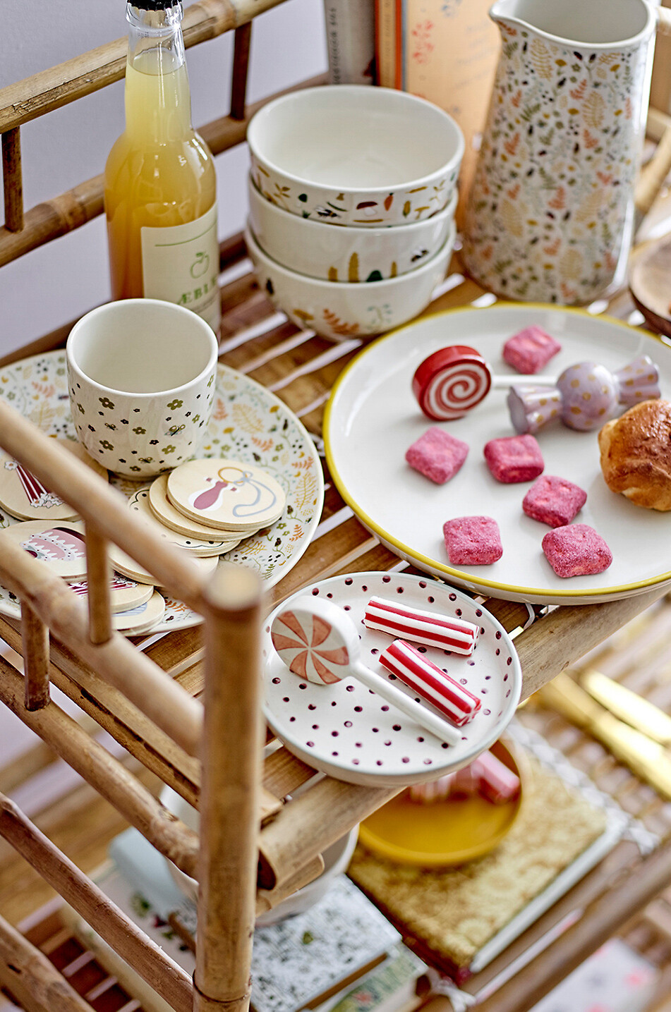 BLOOMINGVILLE Memory-Spiel für Kinder aus Holz Sesse Baby BUNT 3