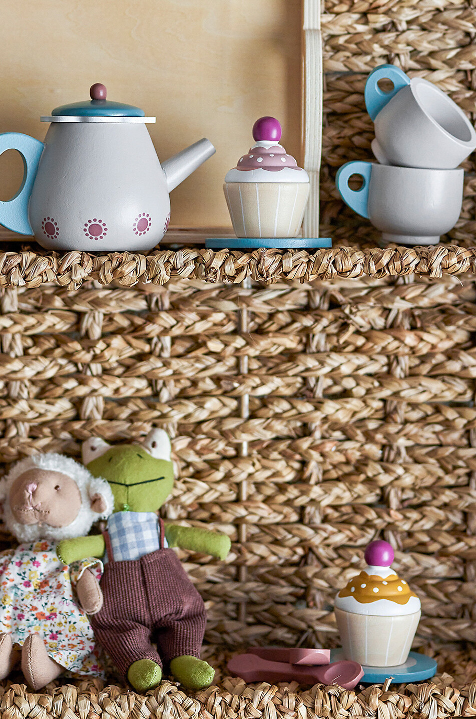 BLOOMINGVILLE Gentrim children's tea time play set in wood Baby MULTI COLOURED 2