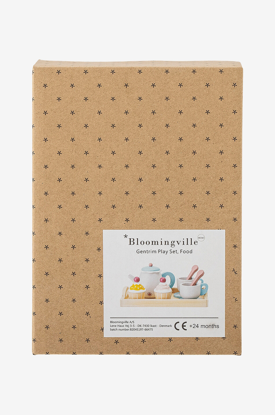 BLOOMINGVILLE Gentrim children's tea time play set in wood Baby MULTI COLOURED 6