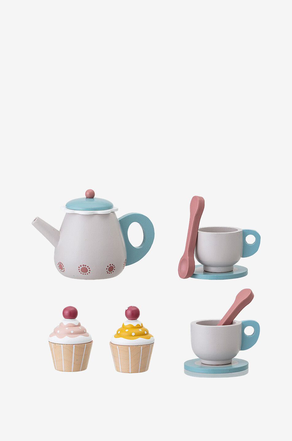 Gentrim children's tea time play set in wood